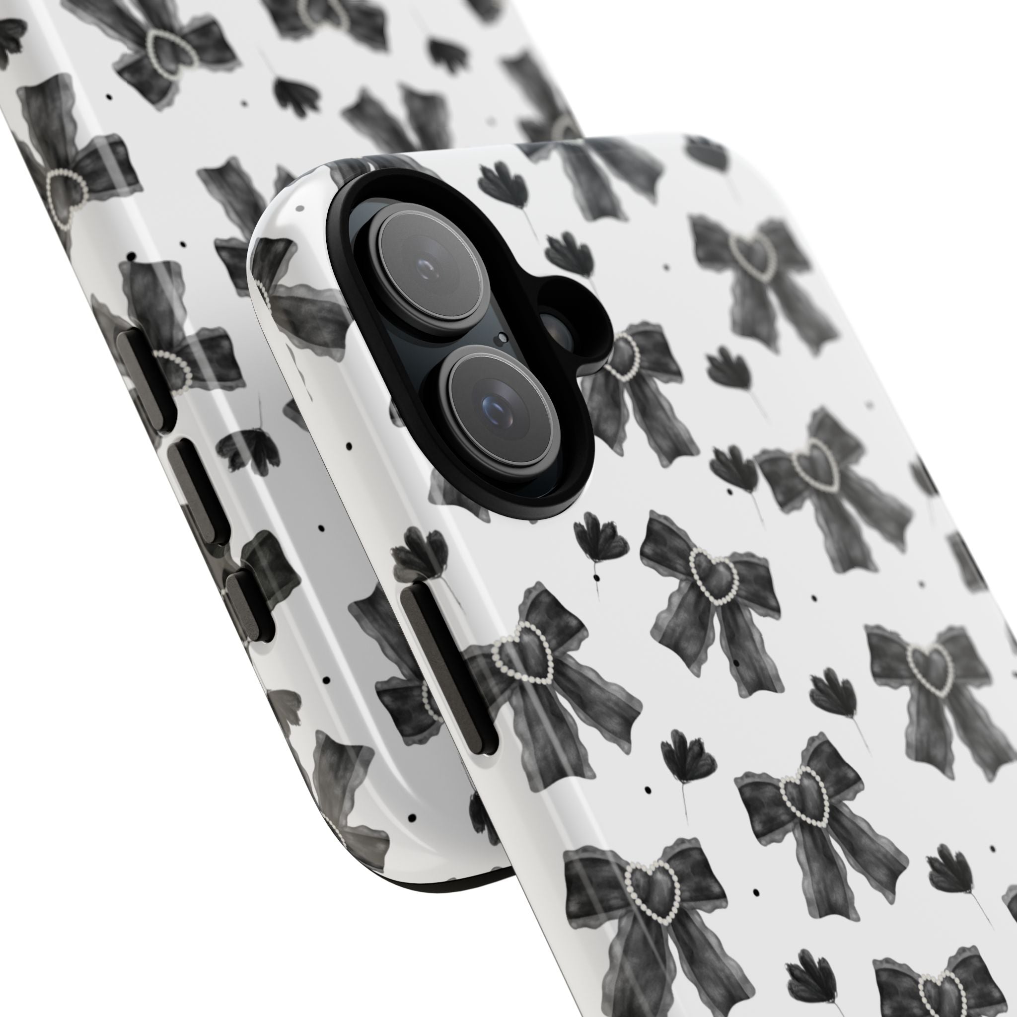 Midnight Bows Phone Case
