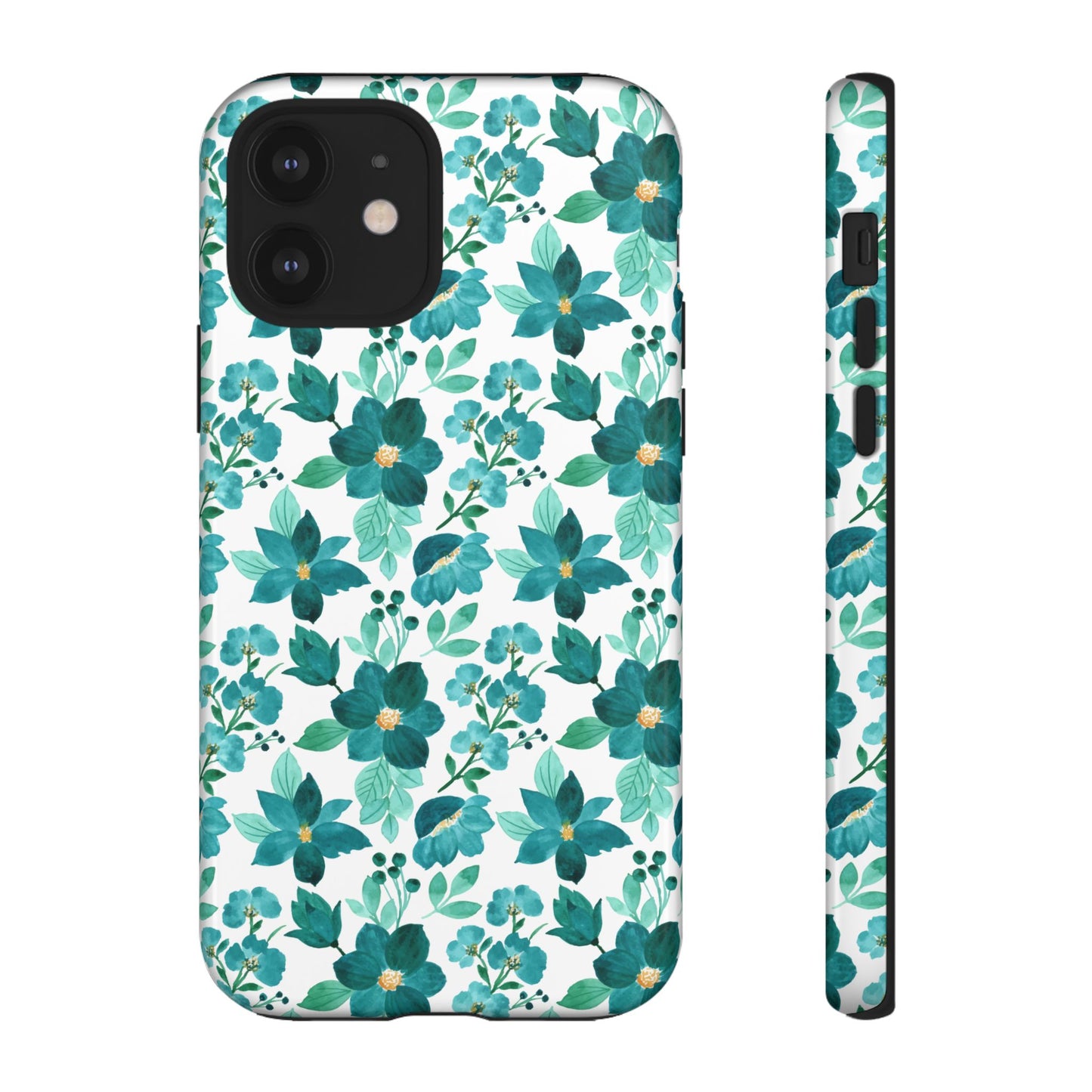 Emerald Blooms Phone Case