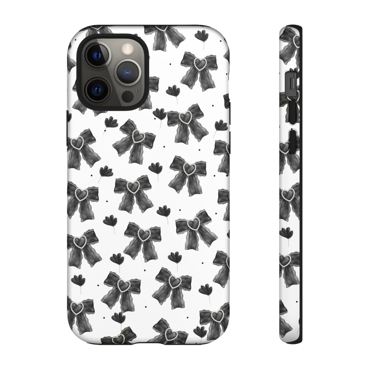 Midnight Bows Phone Case