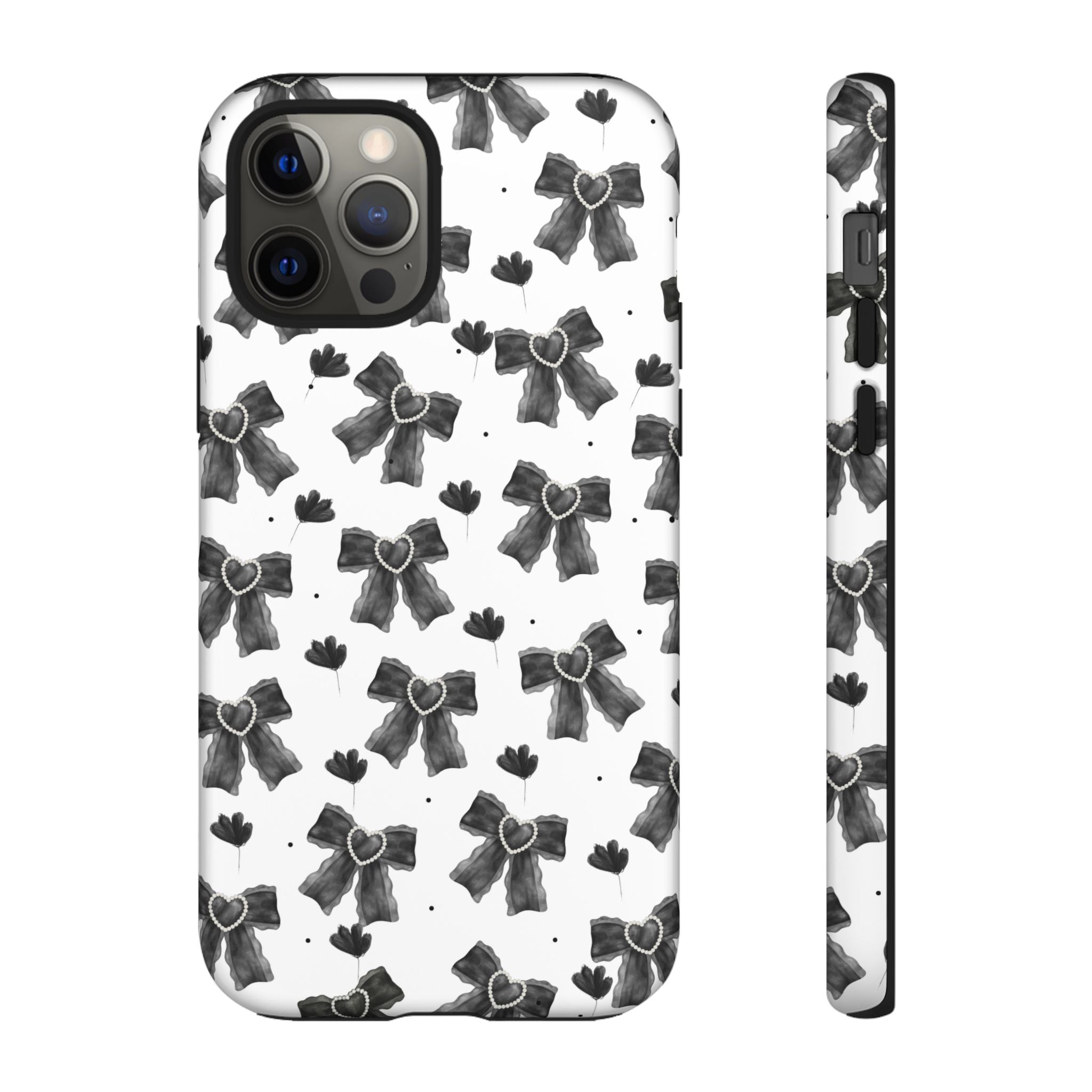 Midnight Bows Phone Case