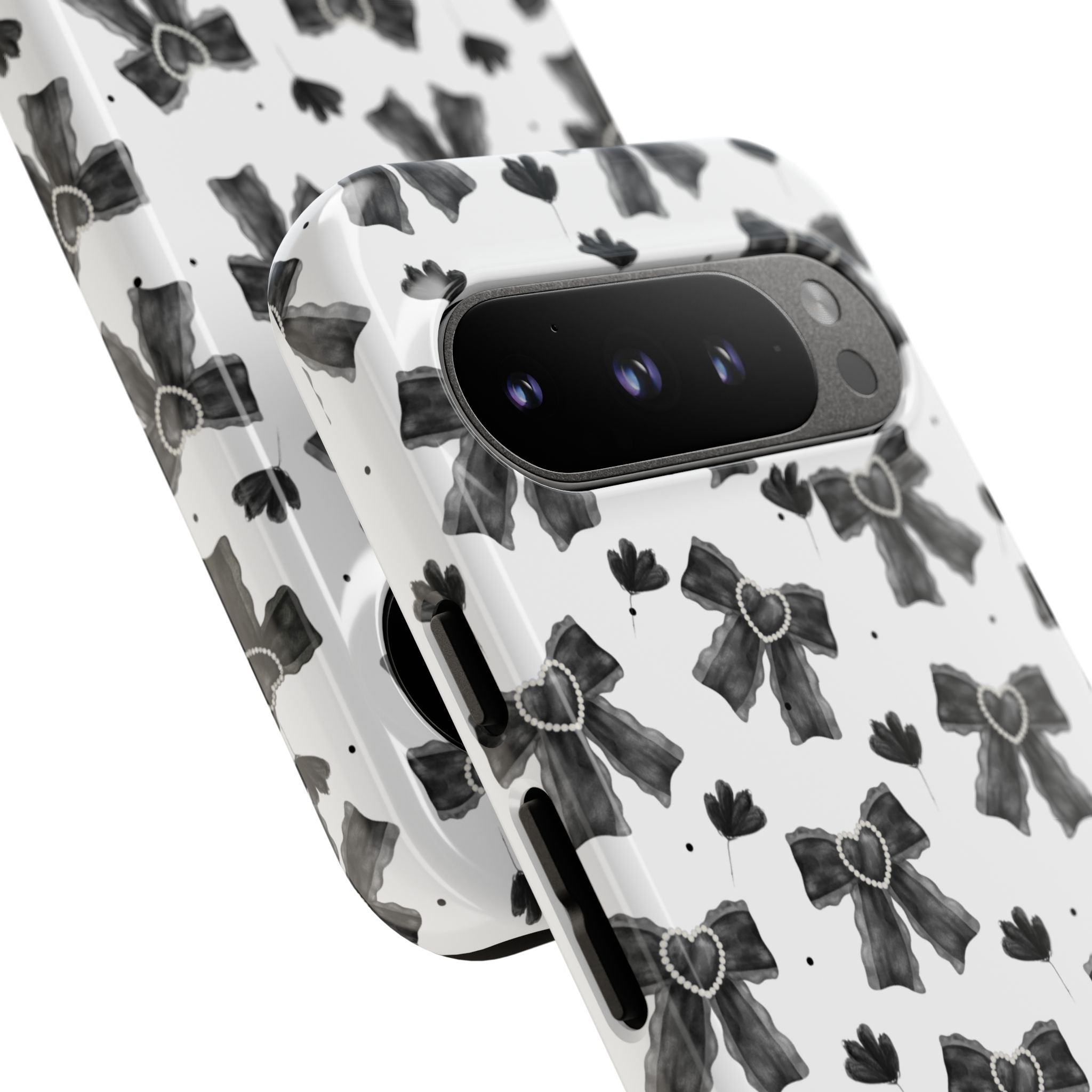 Midnight Bows Phone Case