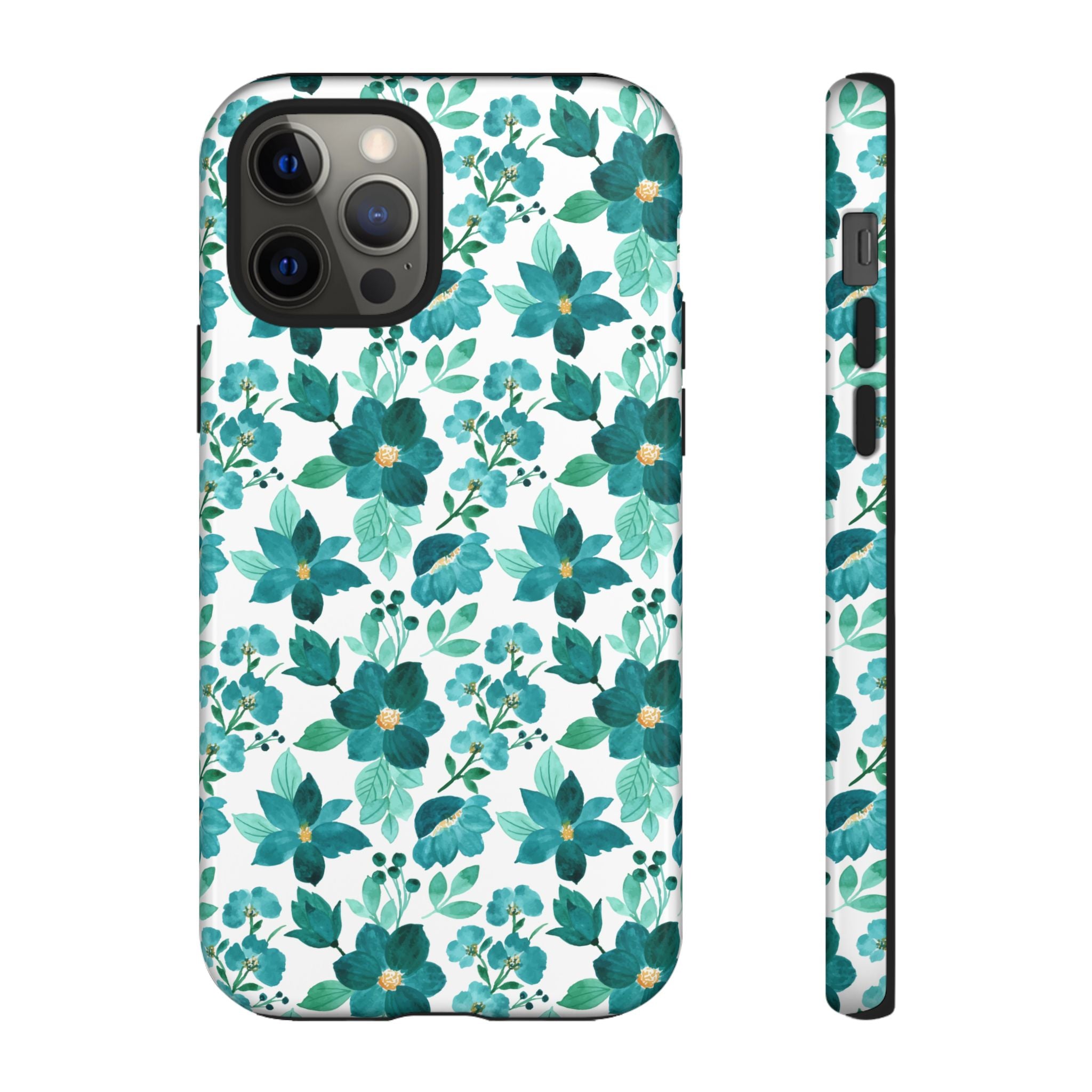 Emerald Blooms Phone Case