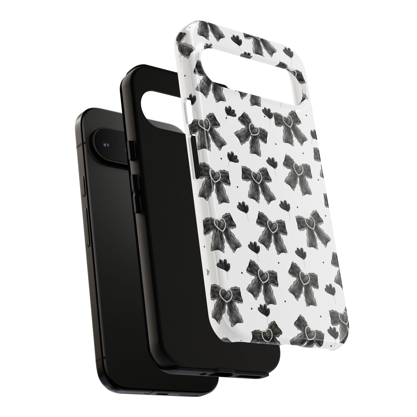 Midnight Bows Phone Case