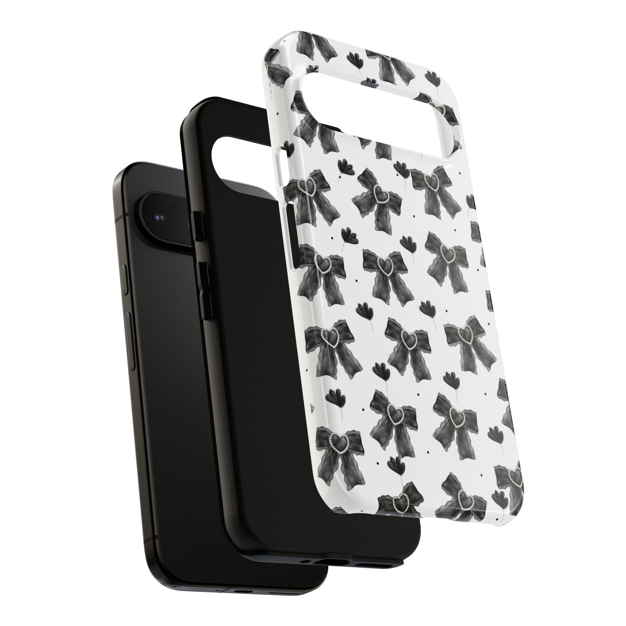Midnight Bows Phone Case