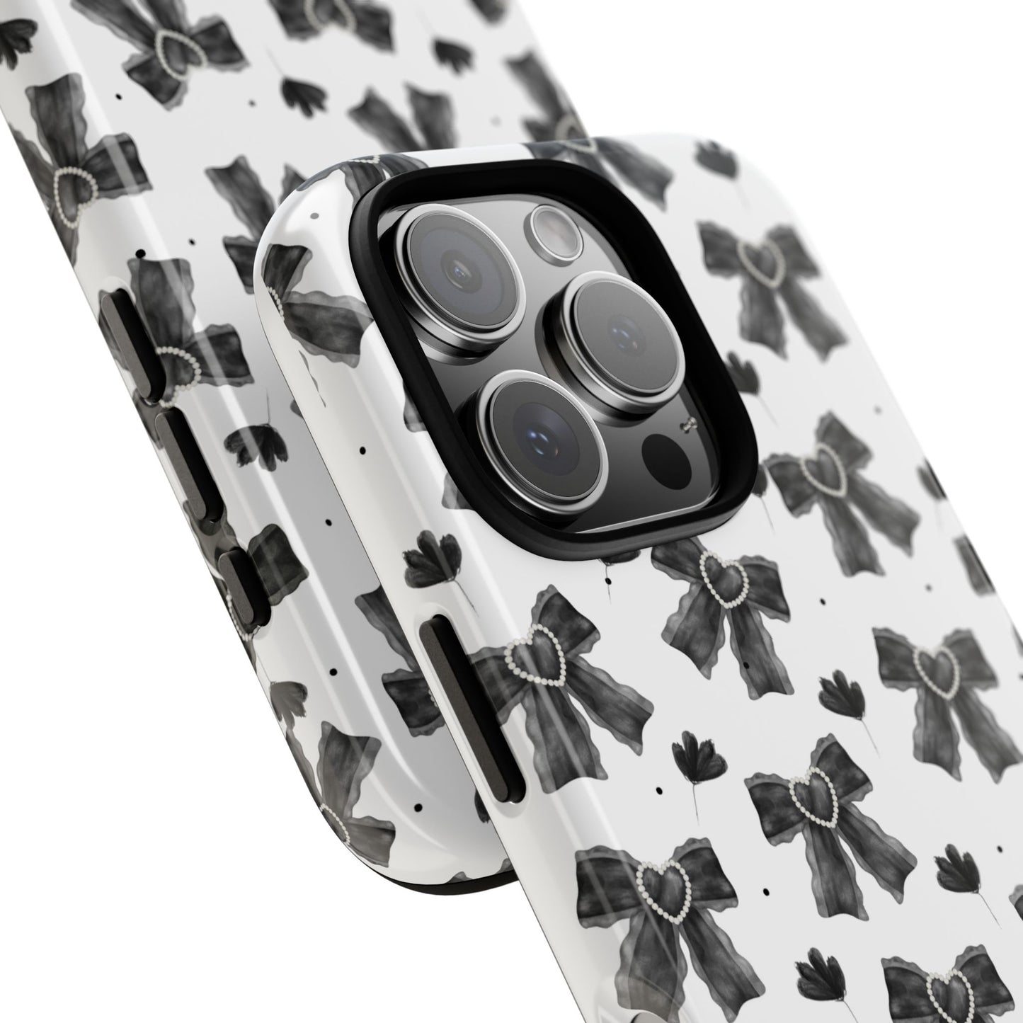 Midnight Bows Phone Case