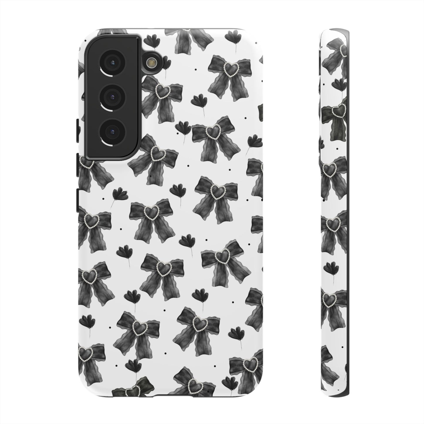 Midnight Bows Phone Case