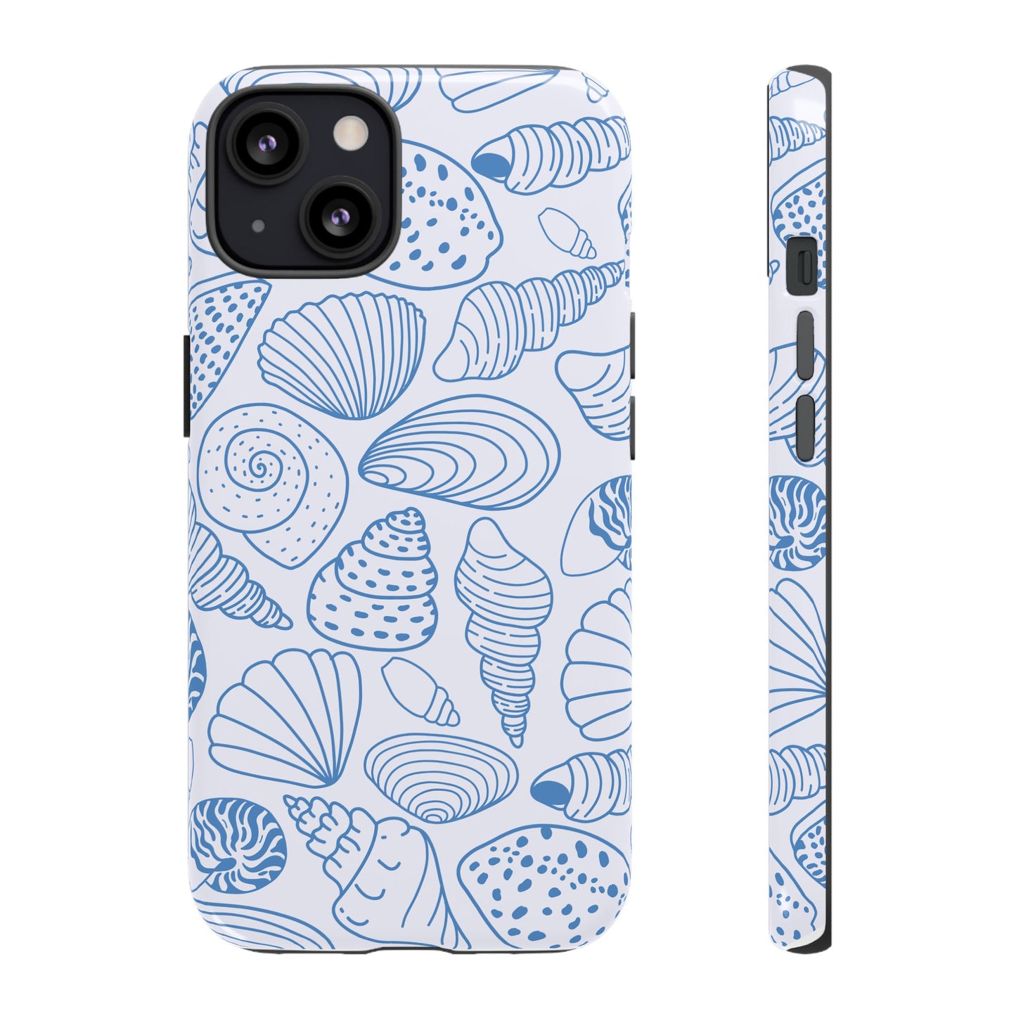 Coastal Blue Shells Phone Case