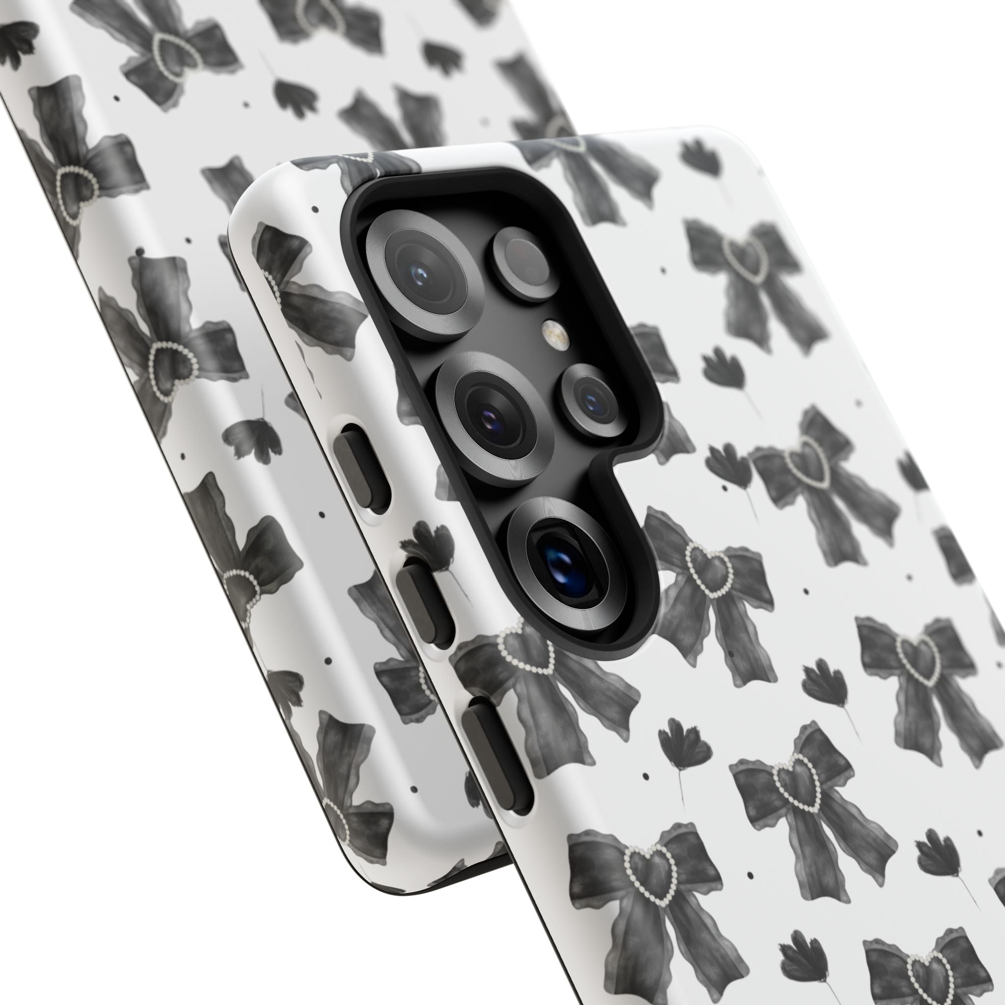 Midnight Bows Phone Case