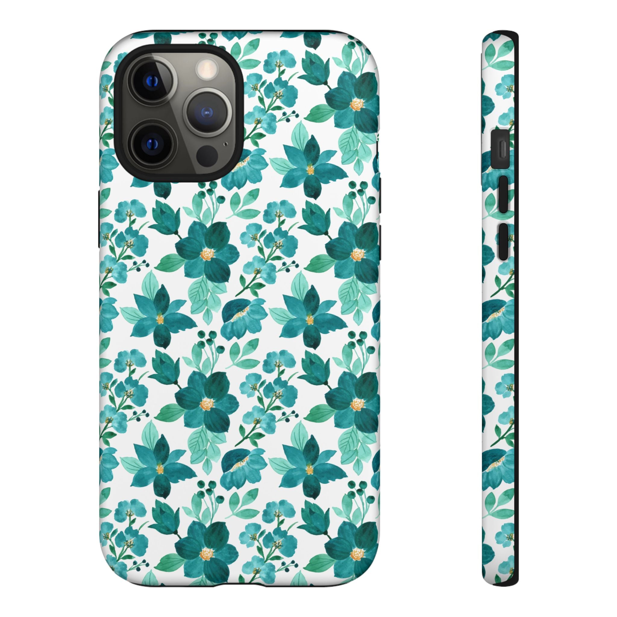 Emerald Blooms Phone Case