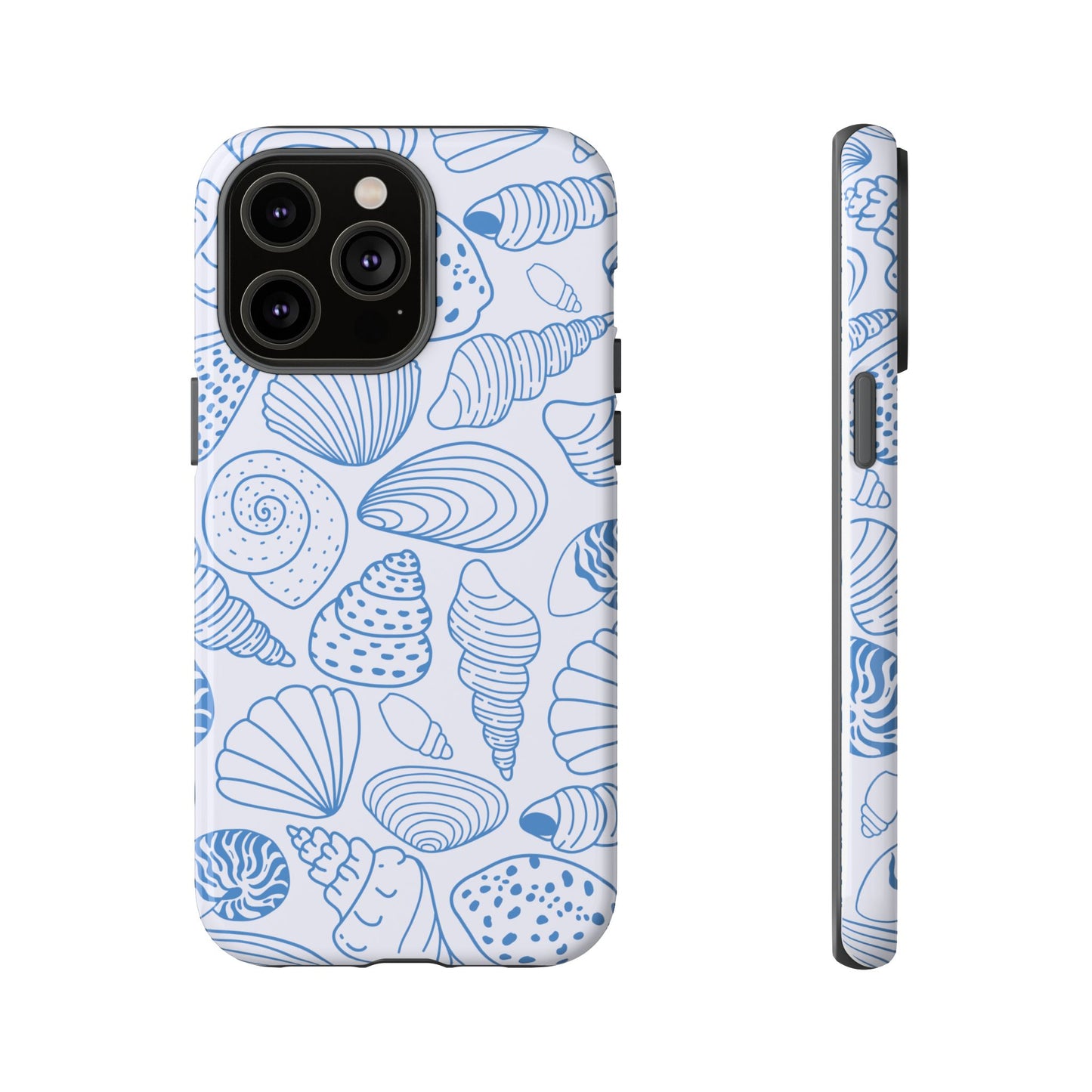 Coastal Blue Shells Phone Case