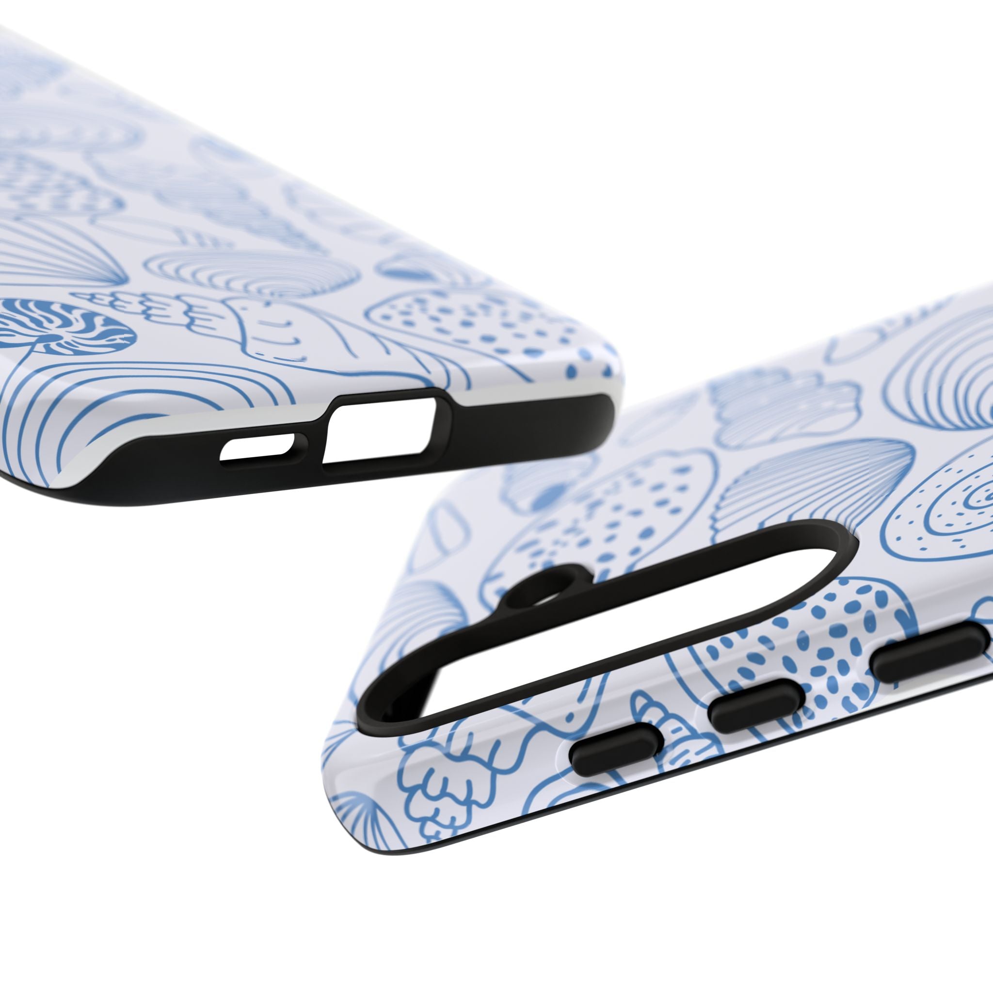 Coastal Blue Shells Phone Case