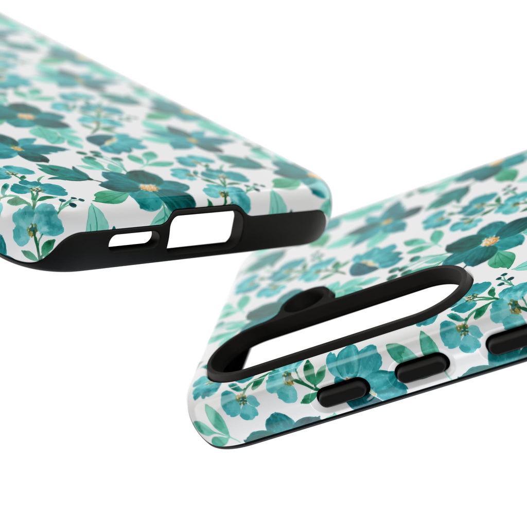 Emerald Blooms Phone Case