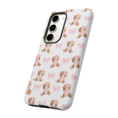 Pink Teddy Phone Case