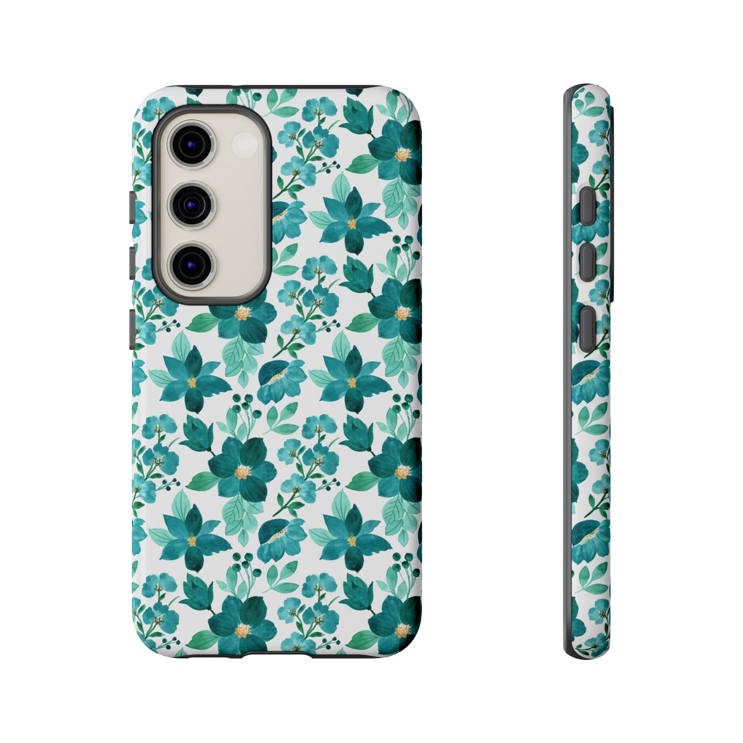 Emerald Blooms Phone Case