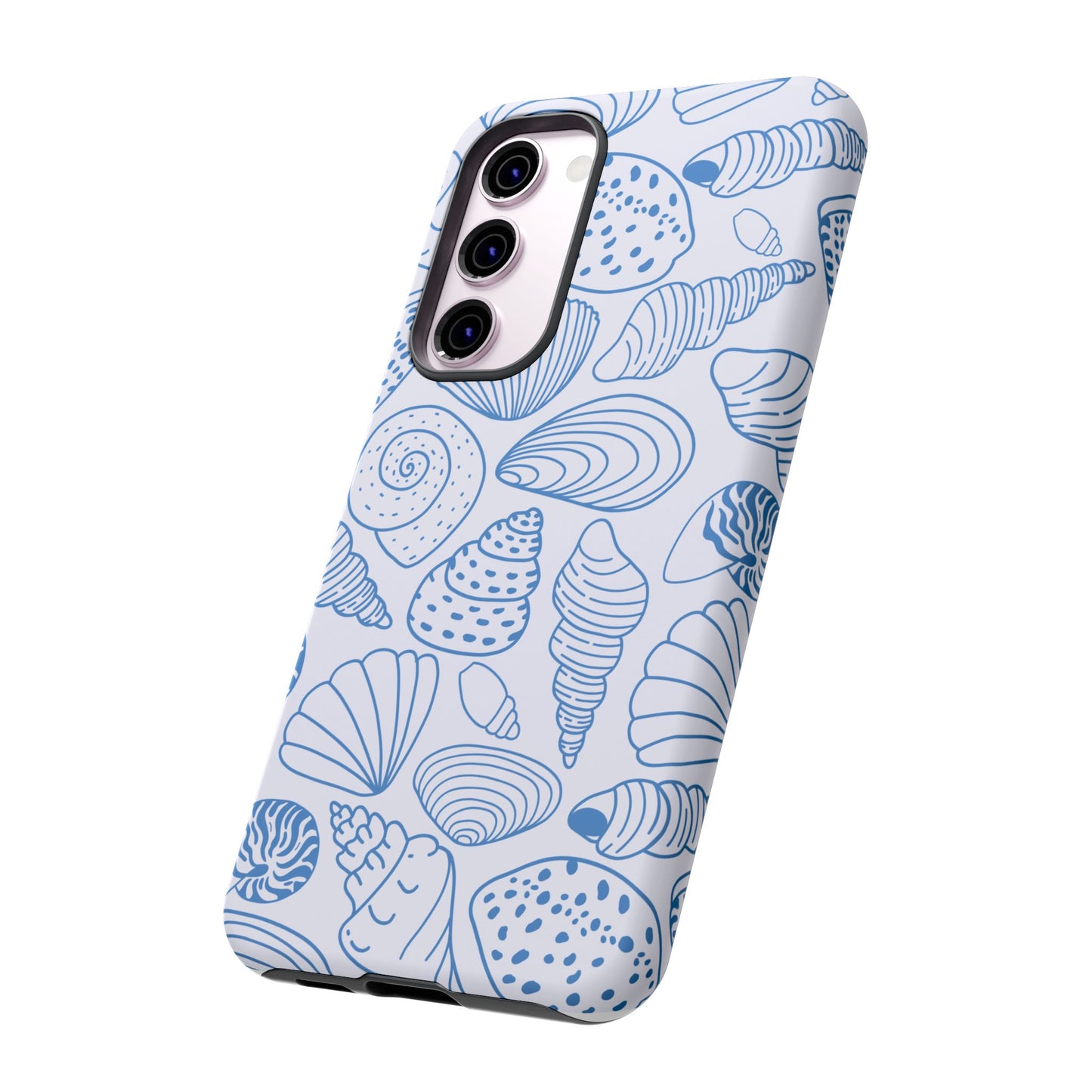 Coastal Blue Shells Phone Case