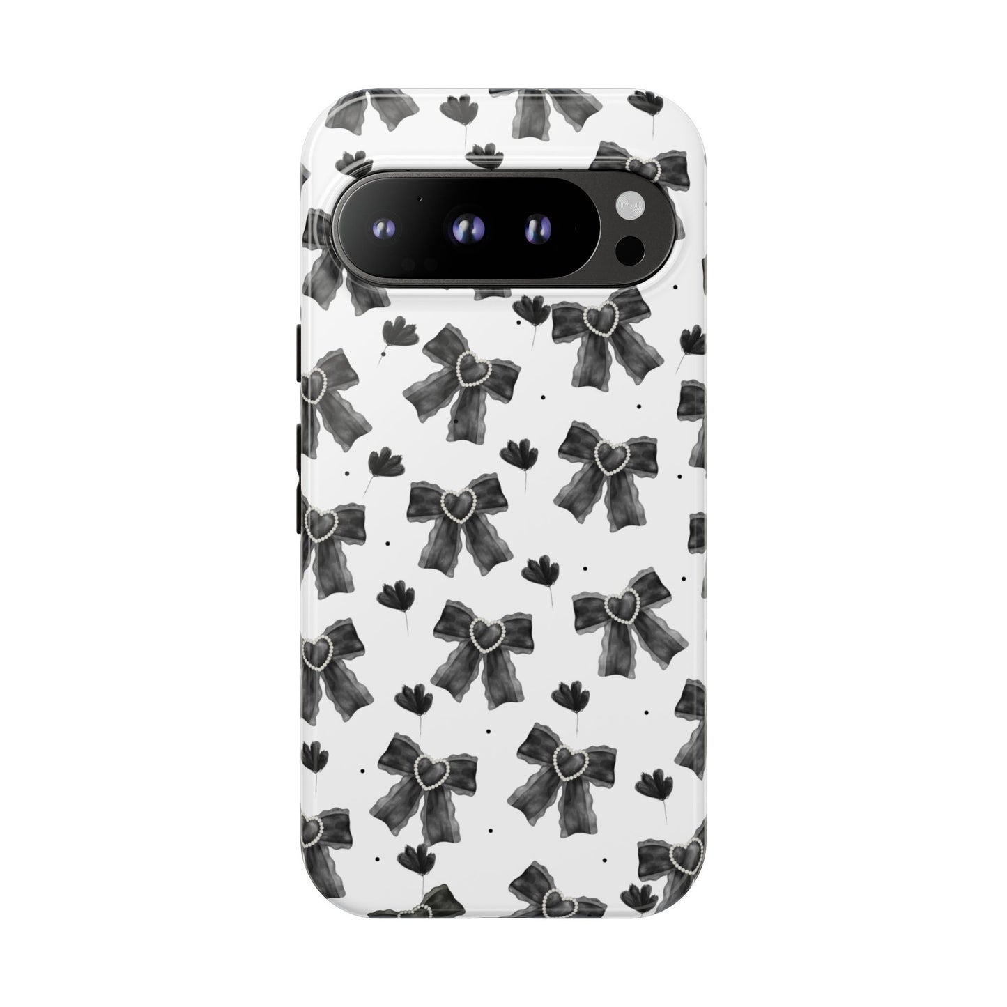 Midnight Bows Phone Case