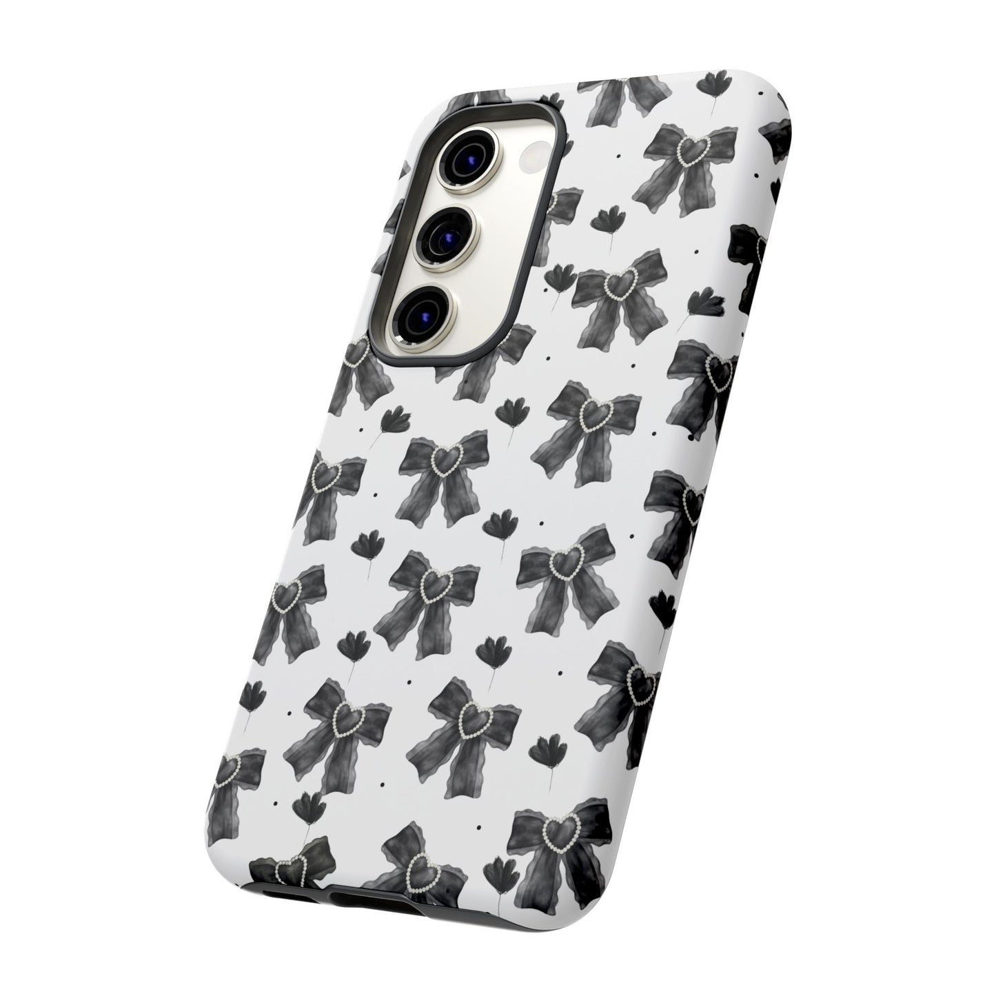 Midnight Bows Phone Case
