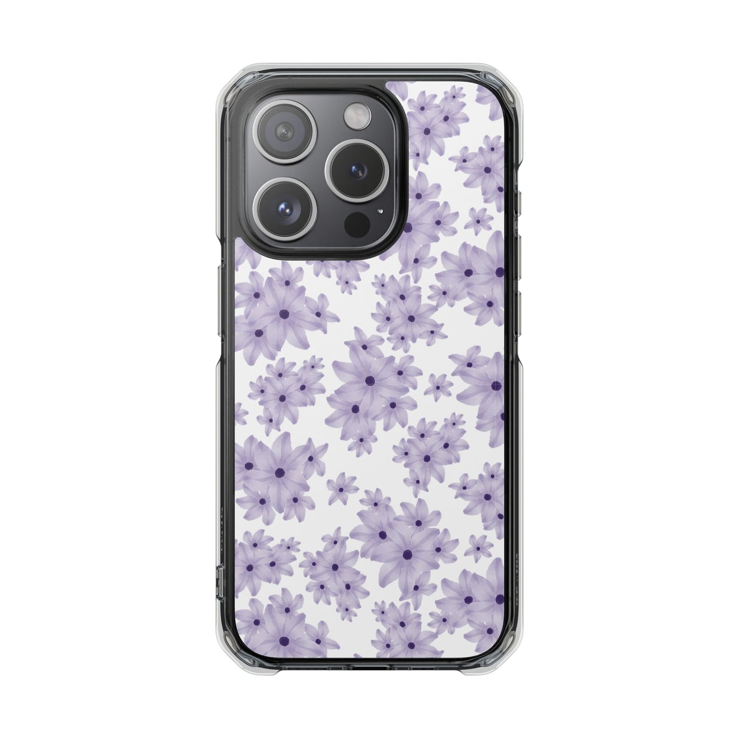 Lavendar Floral MagSafe Phone Case