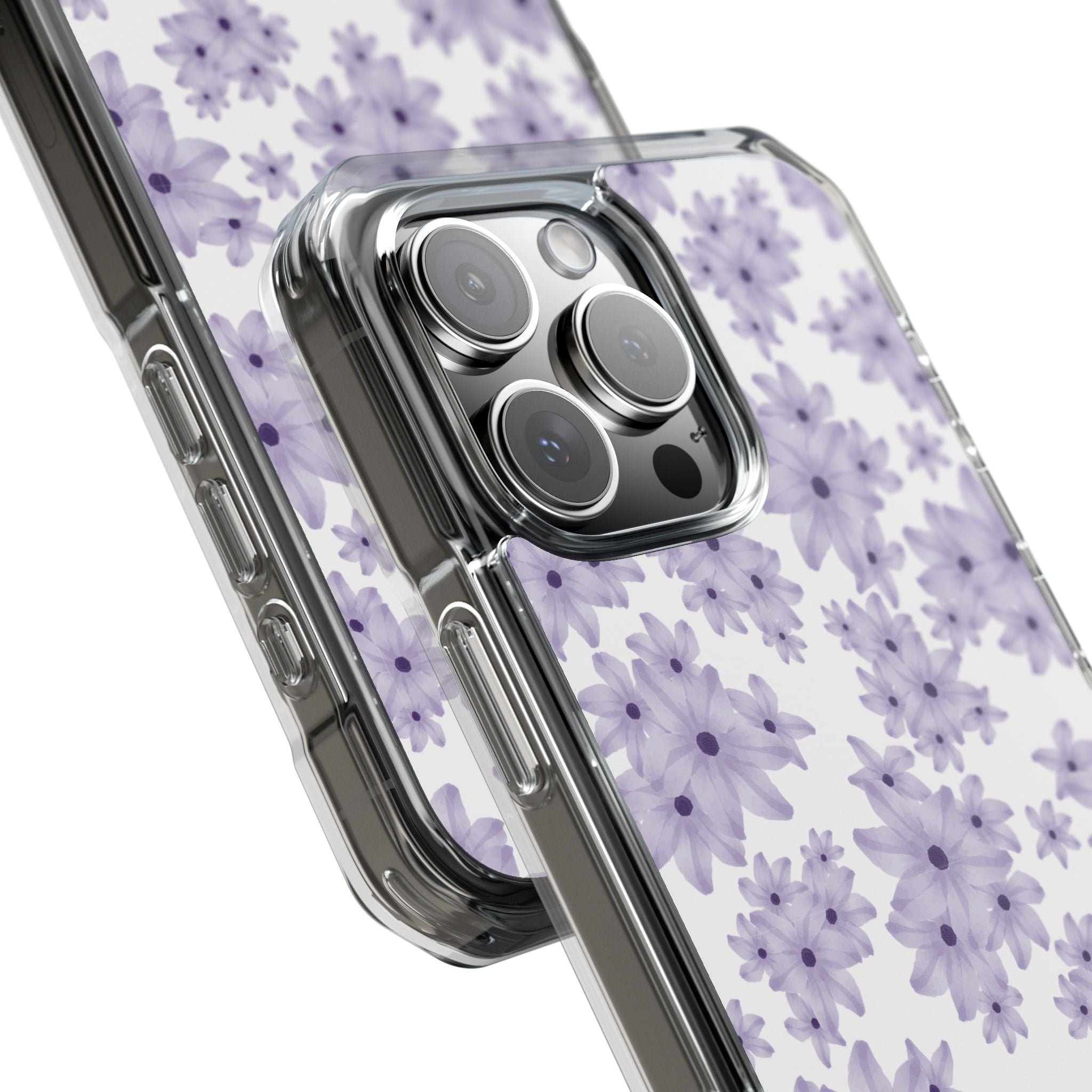 Lavendar Floral MagSafe Phone Case