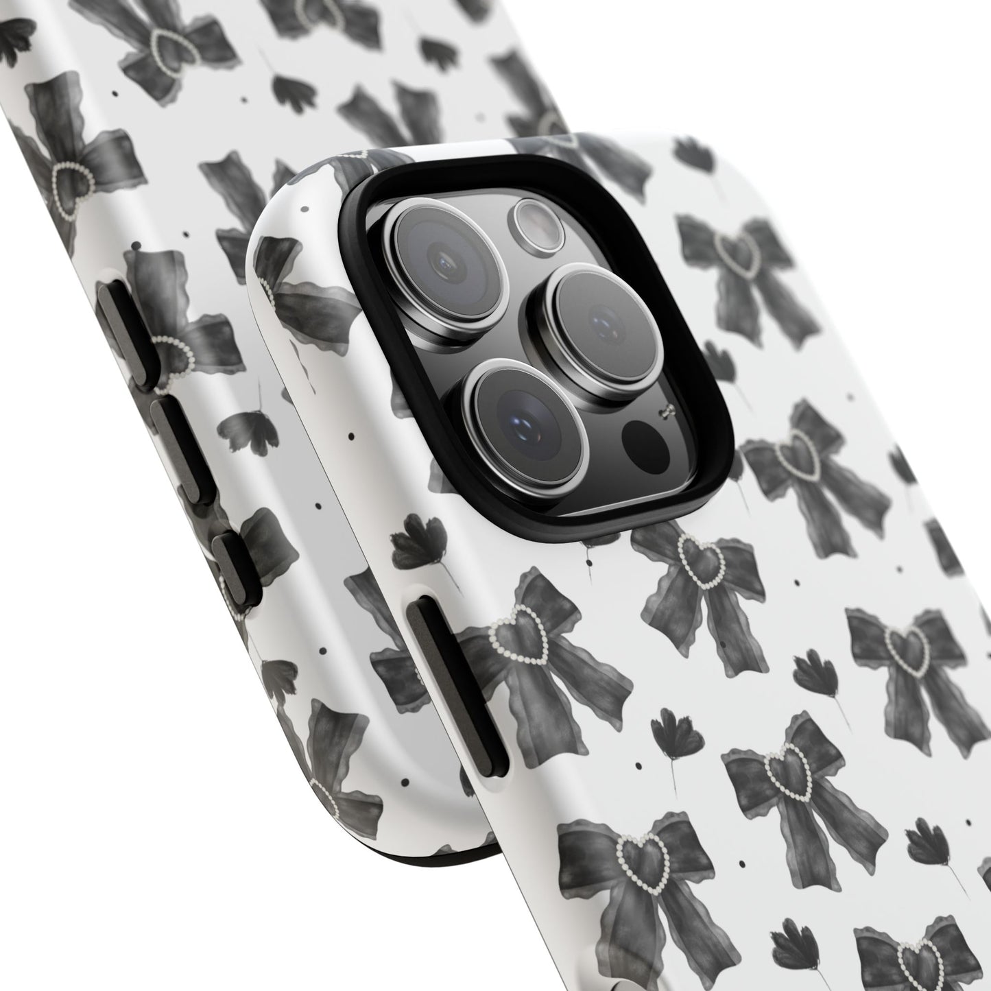 Midnight Bows Phone Case