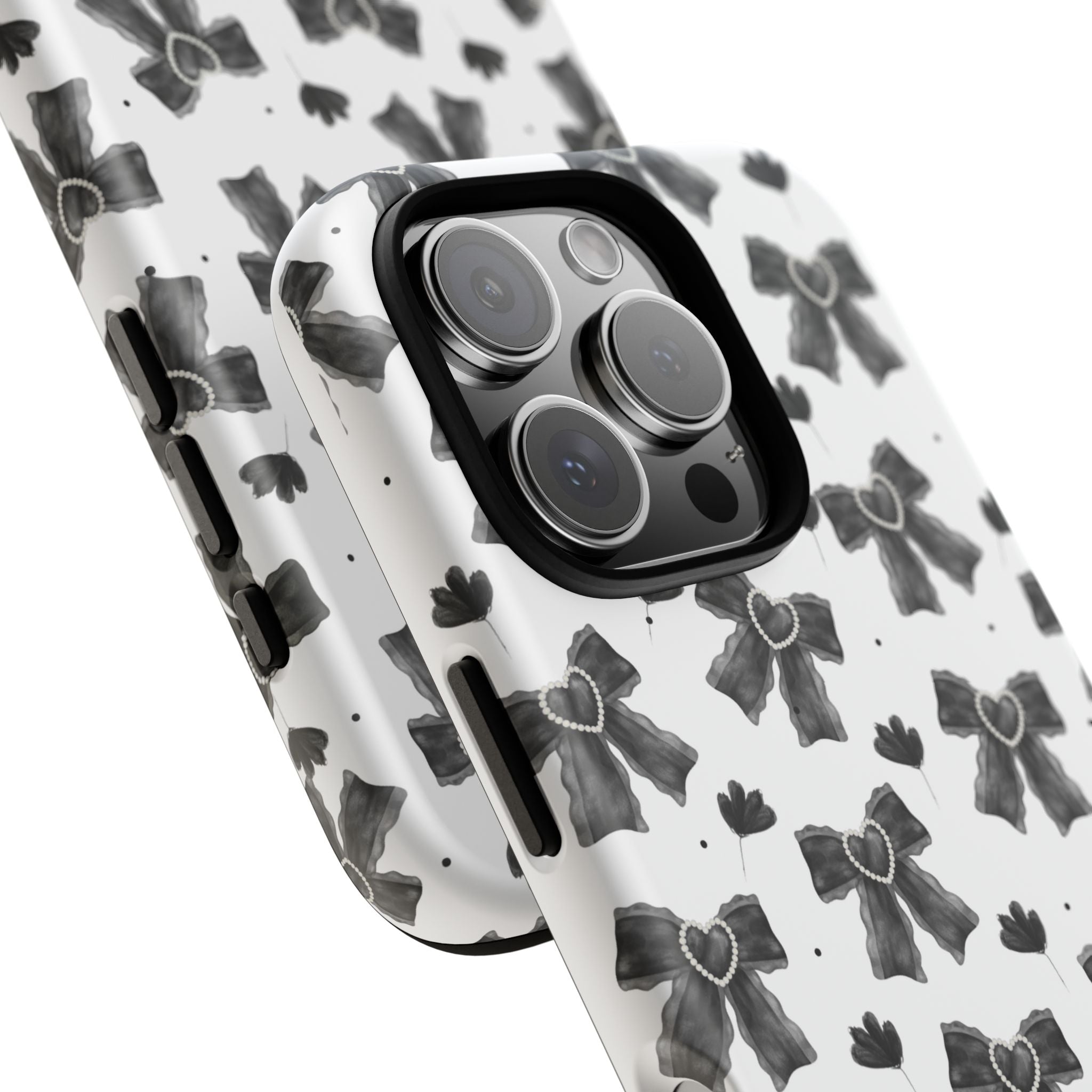 Midnight Bows Phone Case