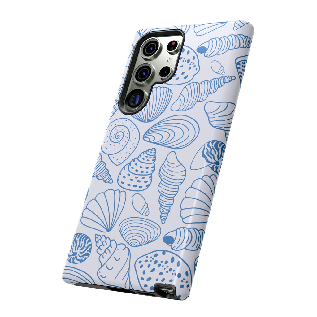 Coastal Blue Shells Phone Case