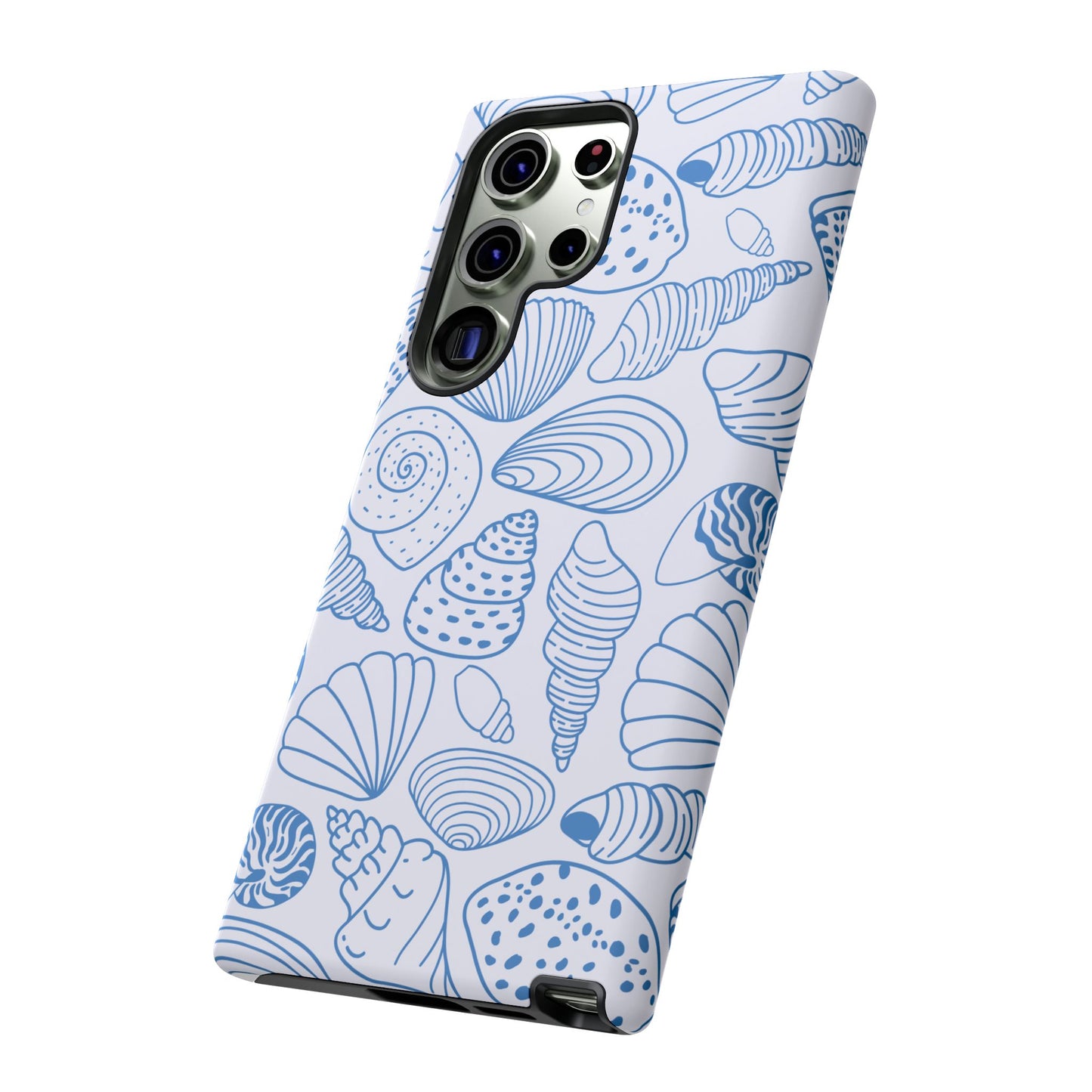 Coastal Blue Shells Phone Case