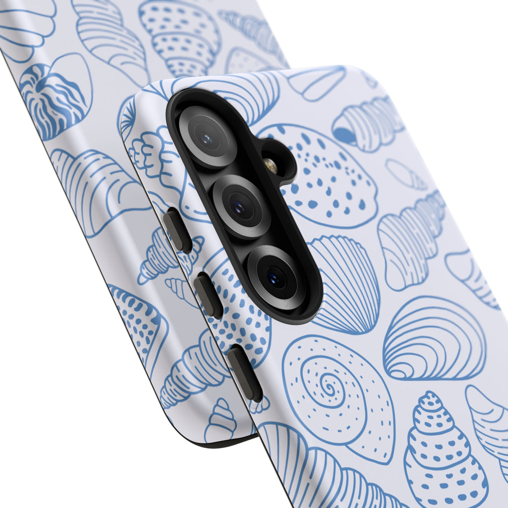 Coastal Blue Shells Phone Case