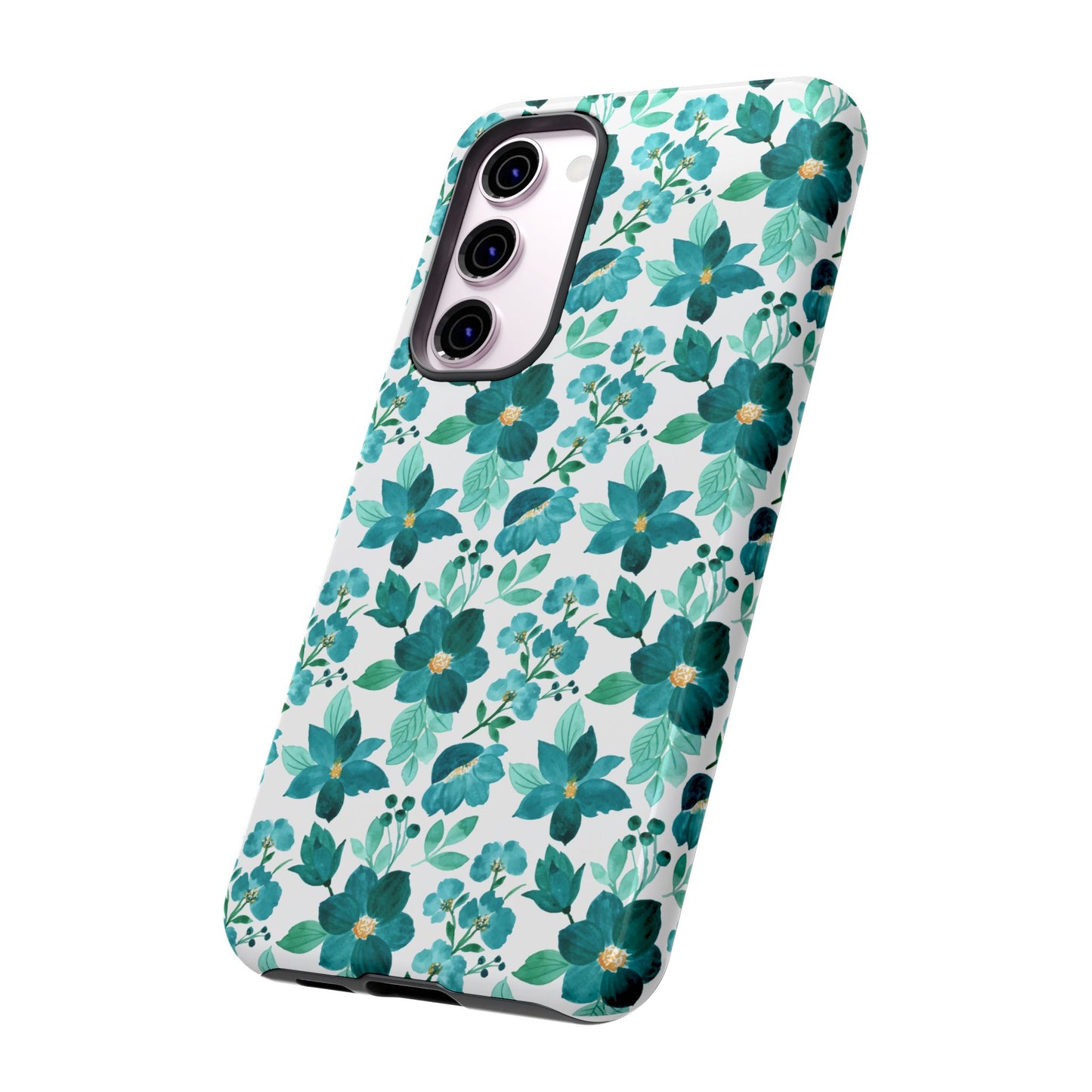 Emerald Blooms Phone Case