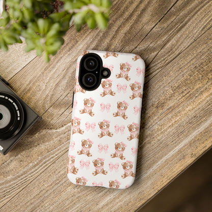 Pink Teddy Phone Case