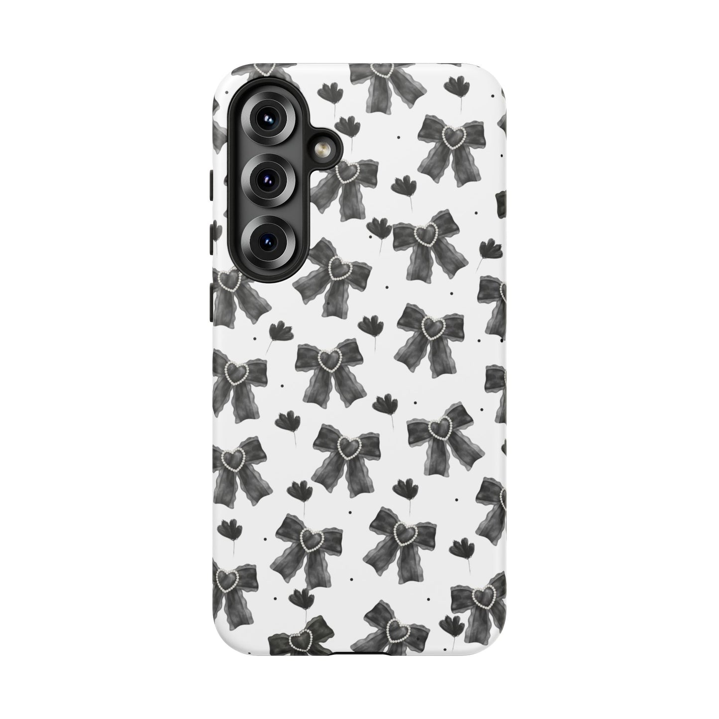 Midnight Bows Phone Case