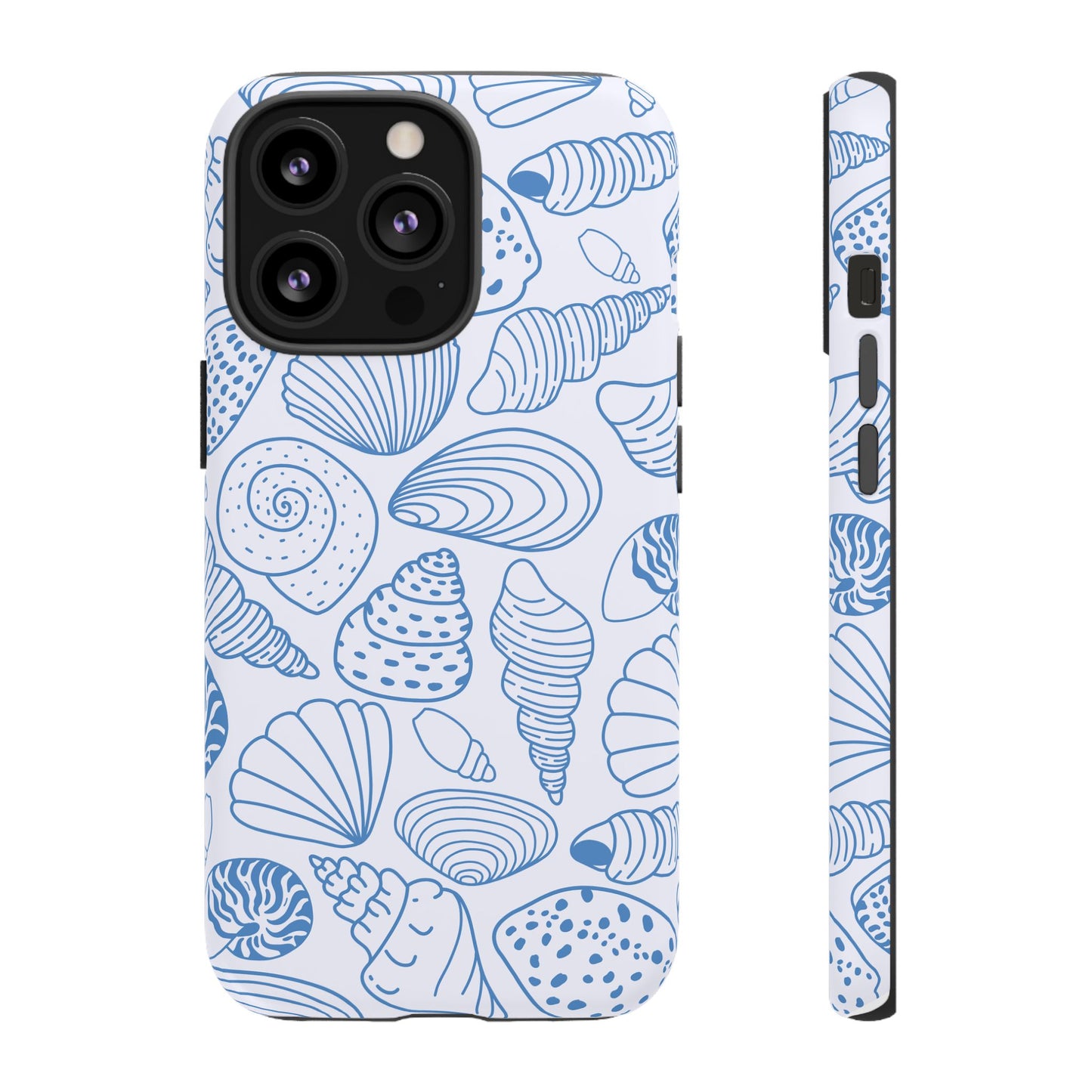 Coastal Blue Shells Phone Case