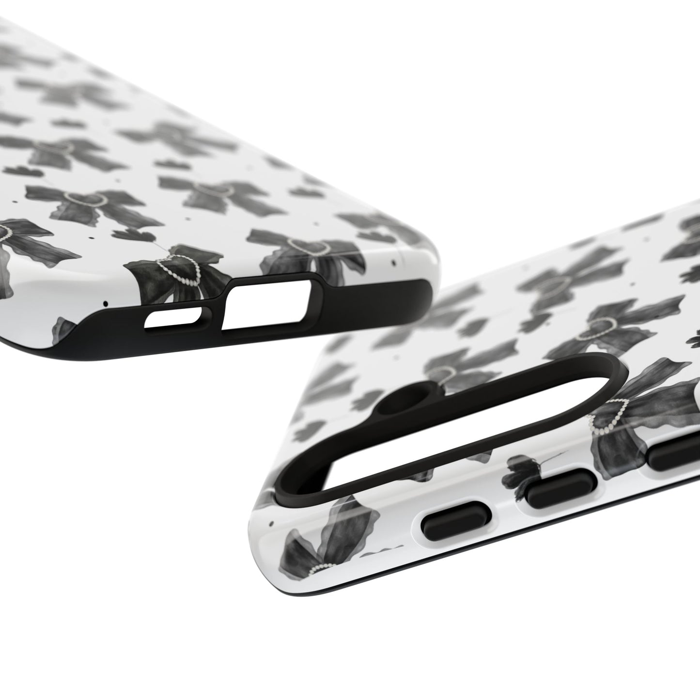 Midnight Bows Phone Case