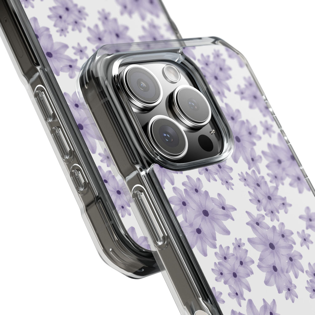 Lavendar Floral MagSafe Phone Case