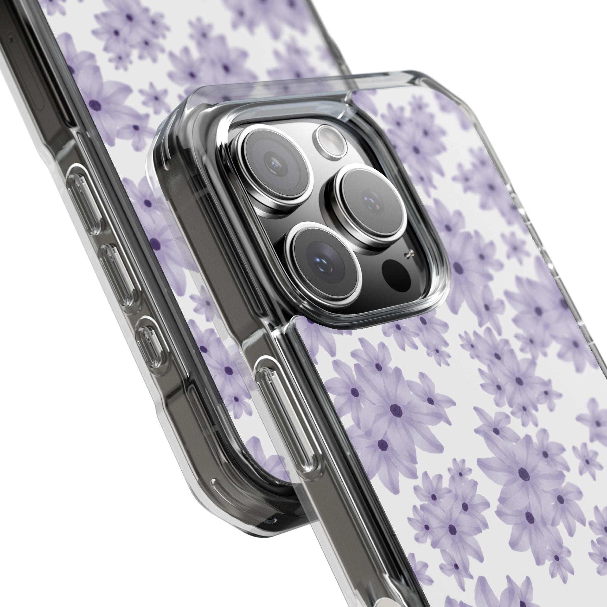 Lavendar Floral MagSafe Phone Case