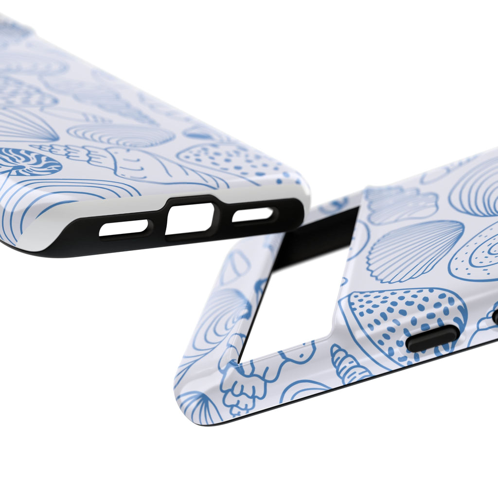 Coastal Blue Shells Phone Case