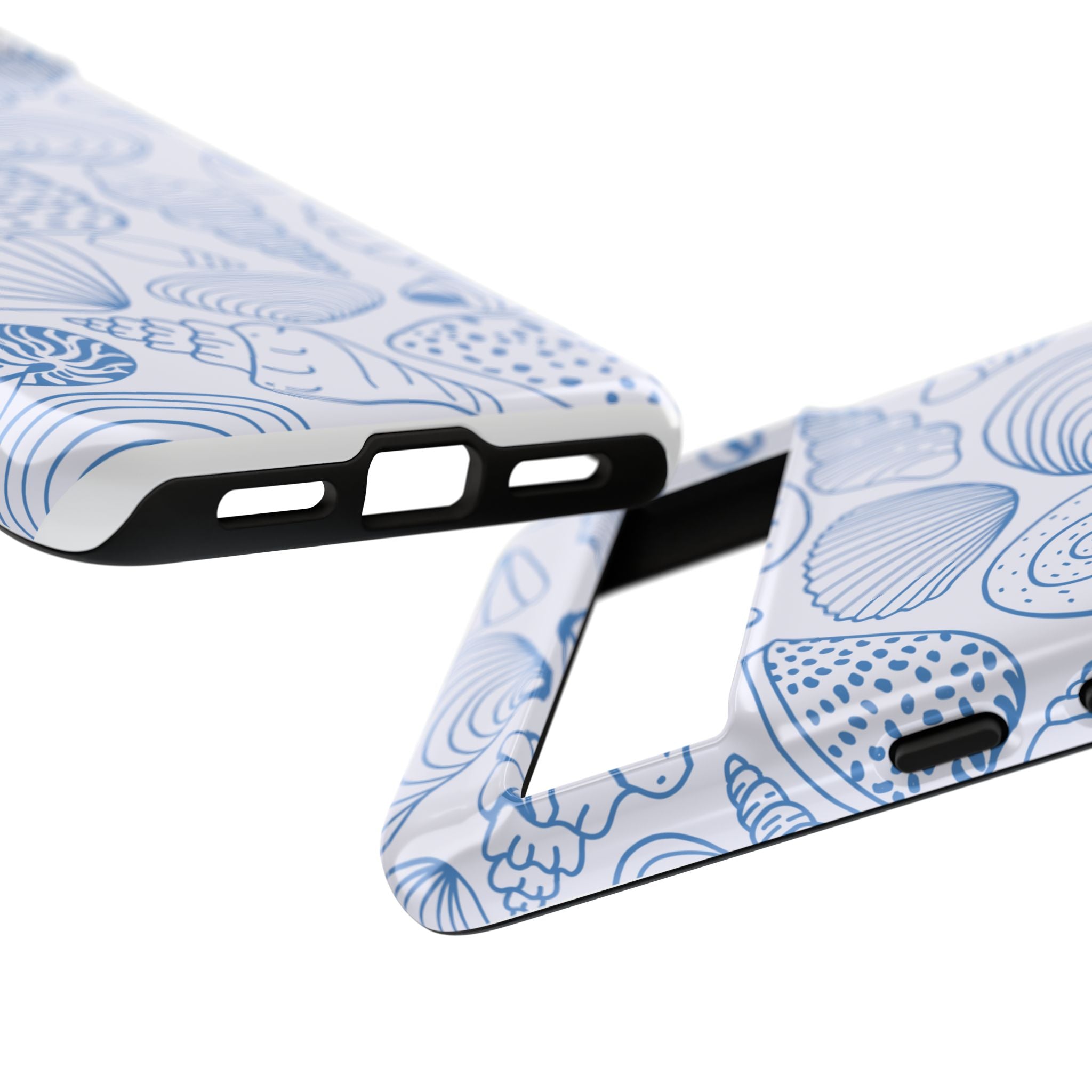 Coastal Blue Shells Phone Case