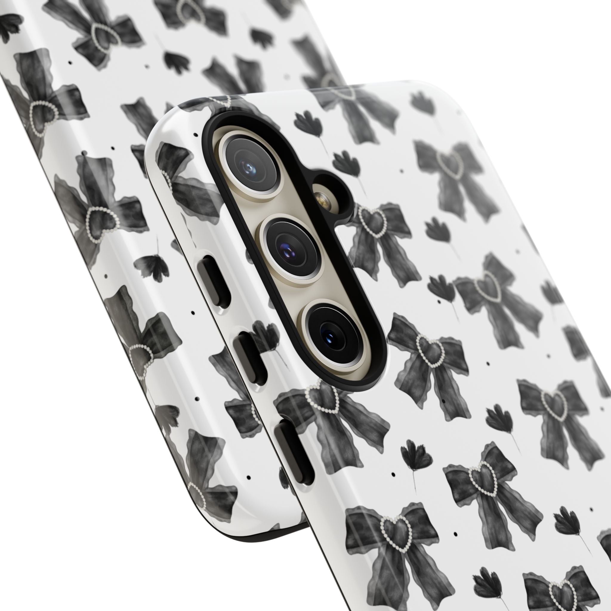 Midnight Bows Phone Case