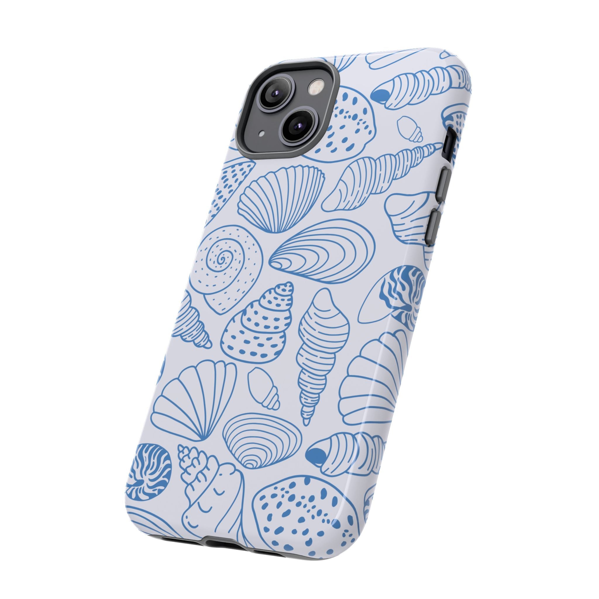 Coastal Blue Shells Phone Case