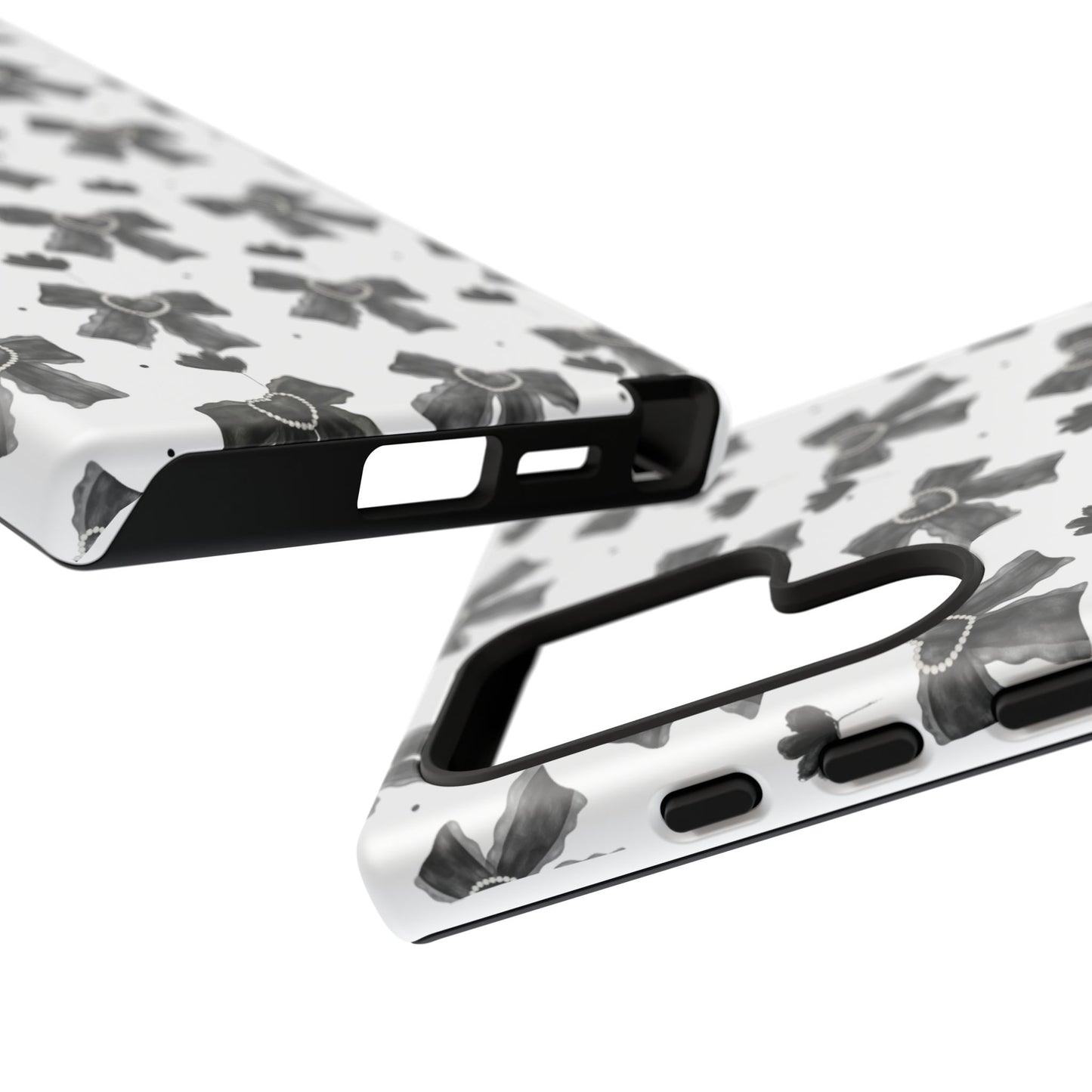 Midnight Bows Phone Case