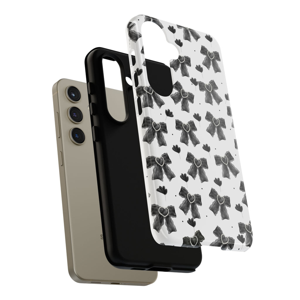 Midnight Bows Phone Case