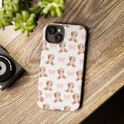 Pink Teddy Phone Case