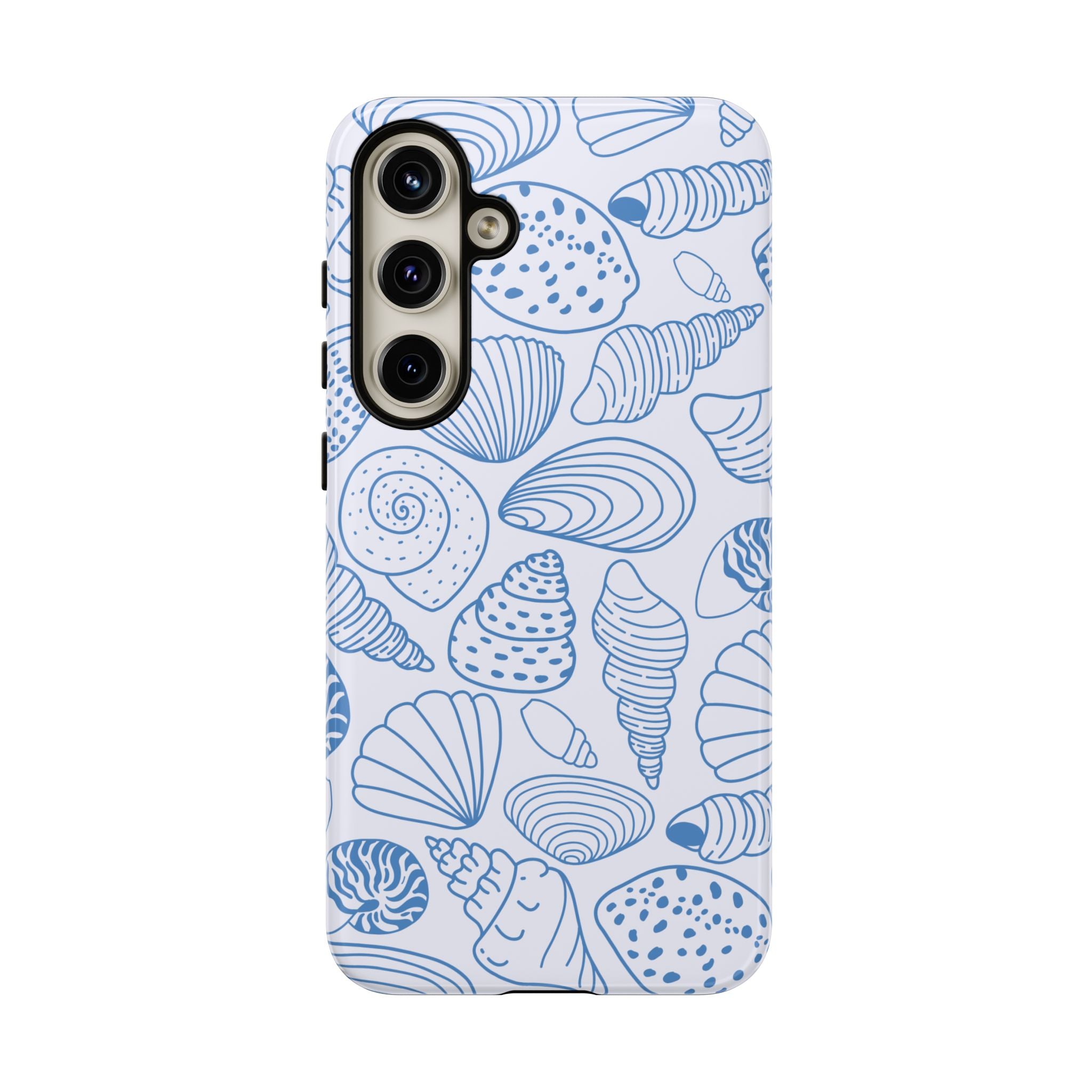 Coastal Blue Shells Phone Case
