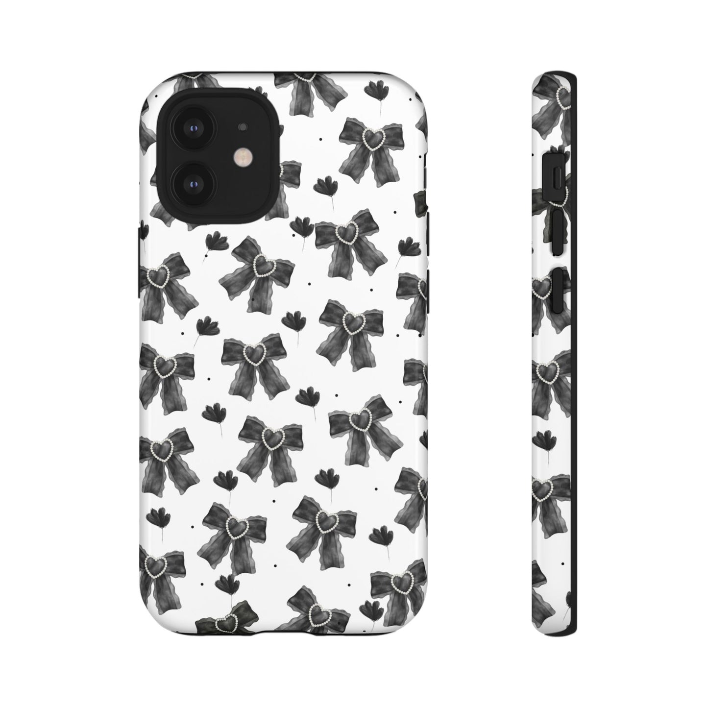 Midnight Bows Phone Case