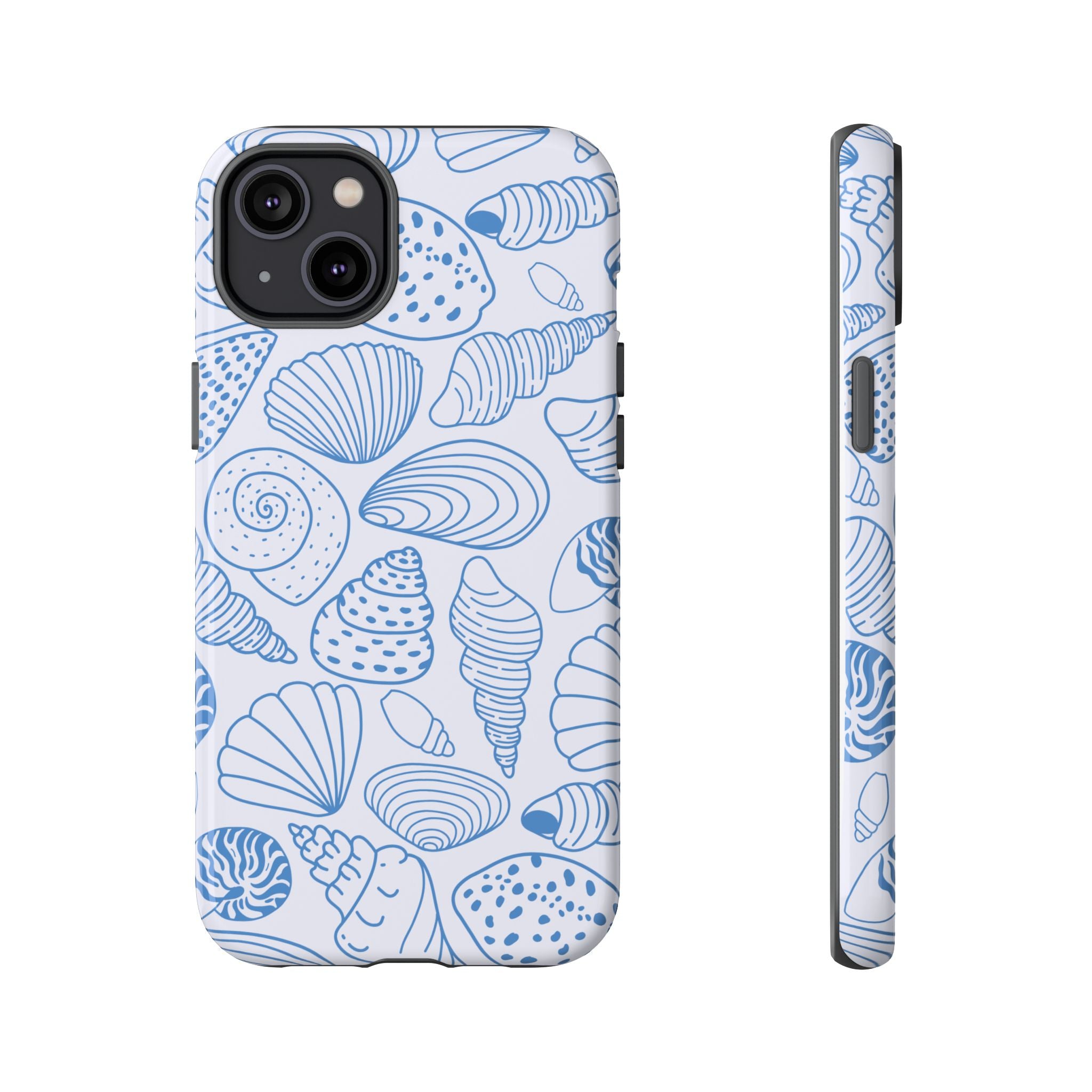 Coastal Blue Shells Phone Case