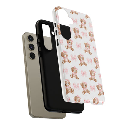 Pink Teddy Phone Case