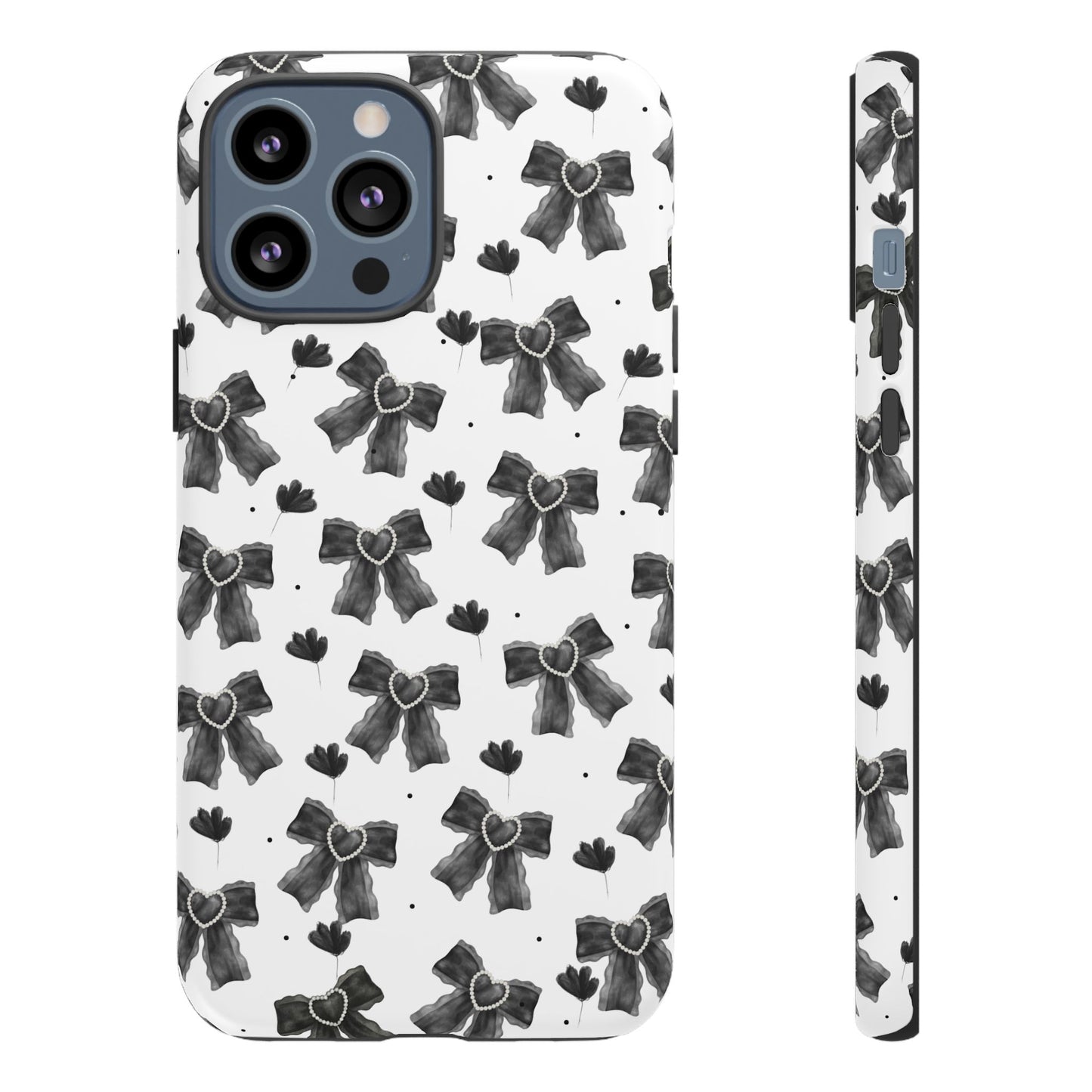 Midnight Bows Phone Case