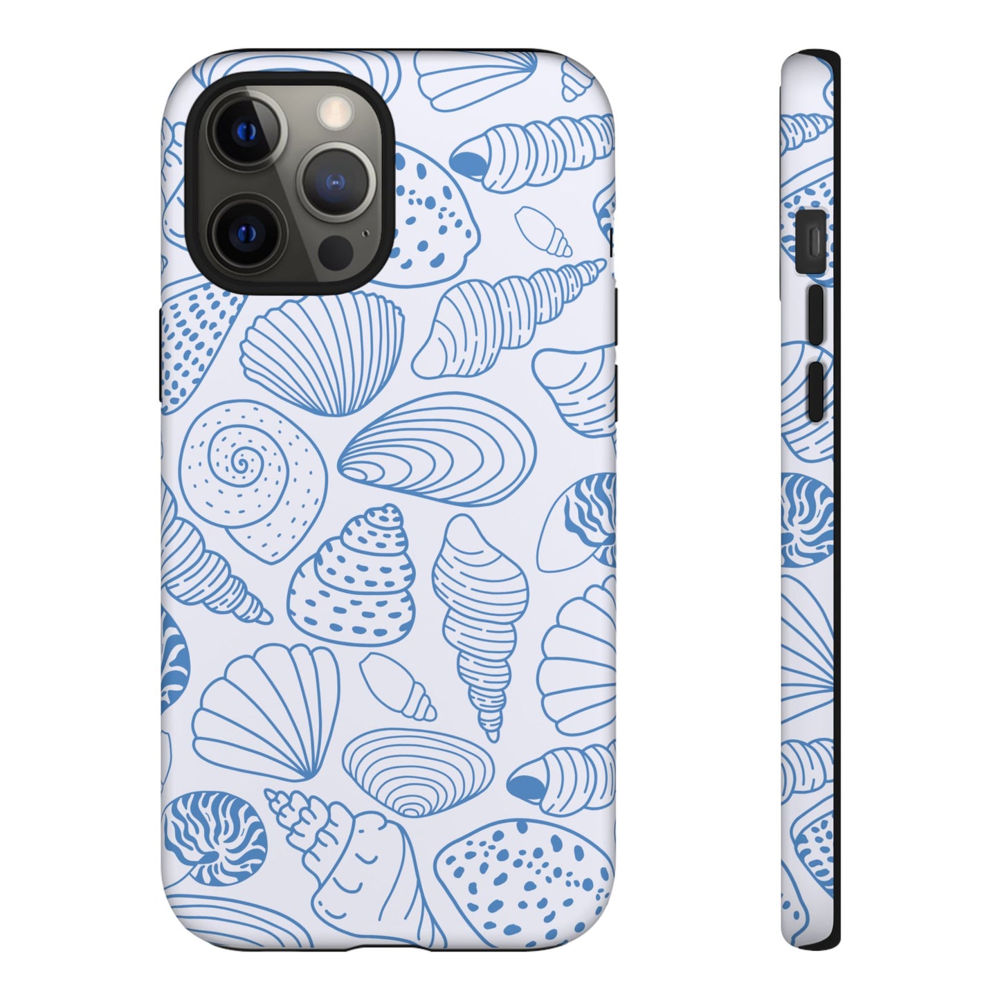Coastal Blue Shells Phone Case
