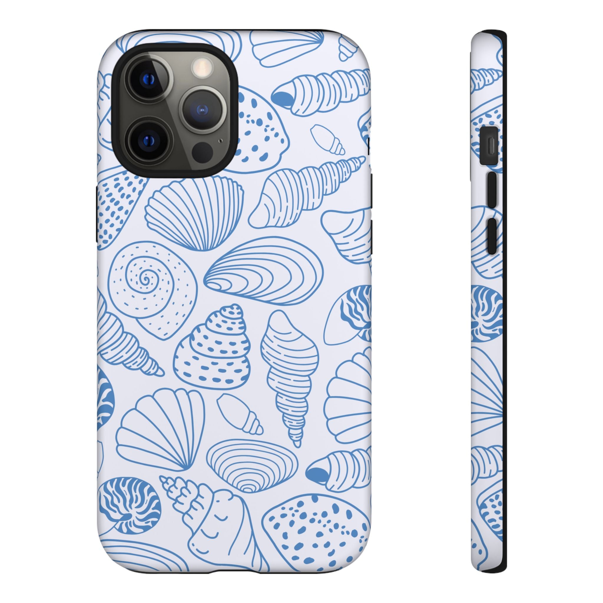 Coastal Blue Shells Phone Case