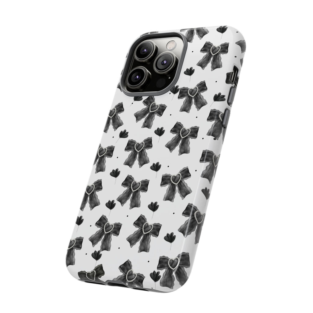 Midnight Bows Phone Case